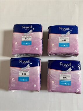 Prevail Pads Moderate Absorbency Incontinence Pads - 4 Packs